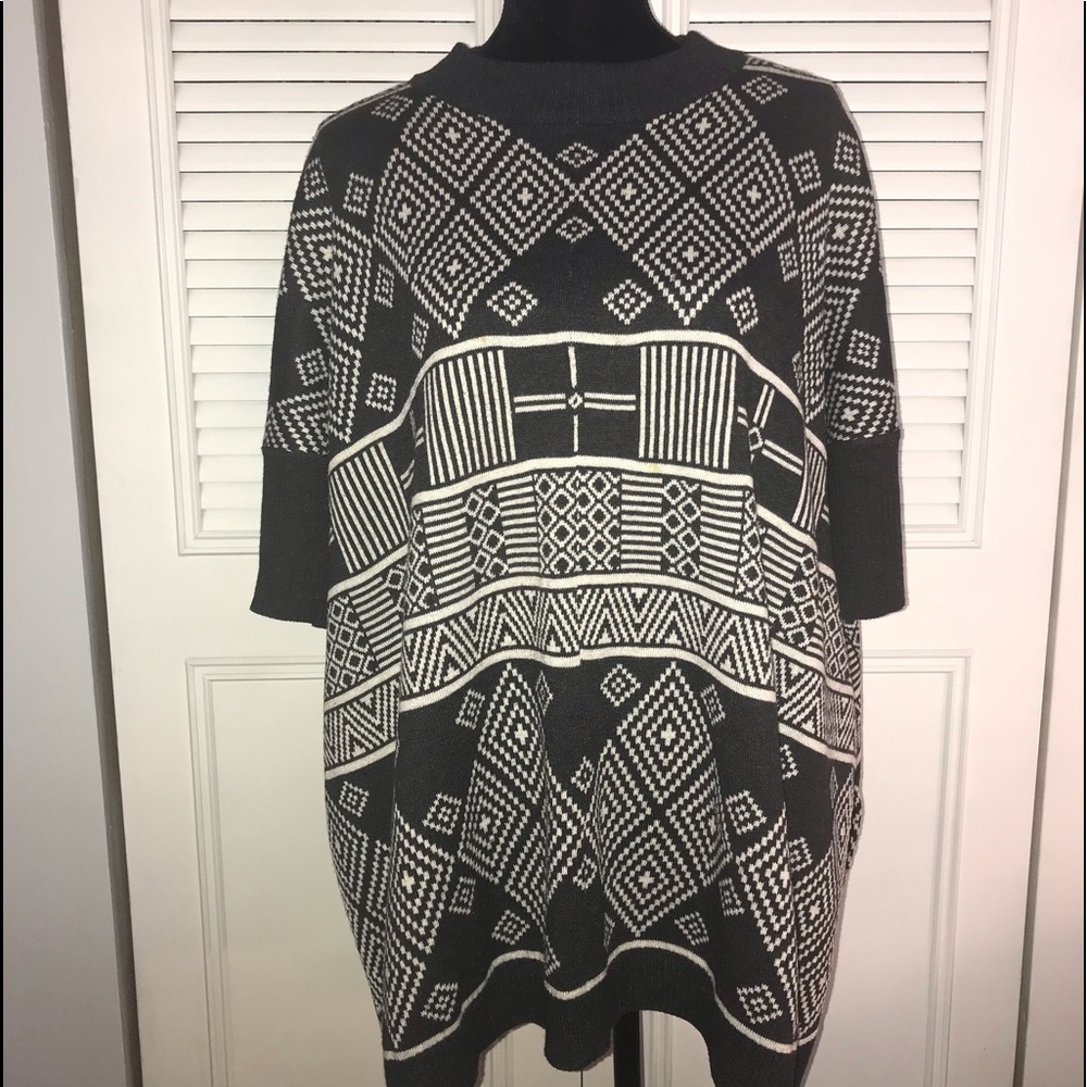 Cute casual poncho!